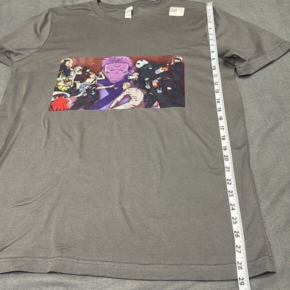 Shibuya Incident Men’s Grey Short Sleeve Anime Graphic Tee Size Large - Picture 5 of 6